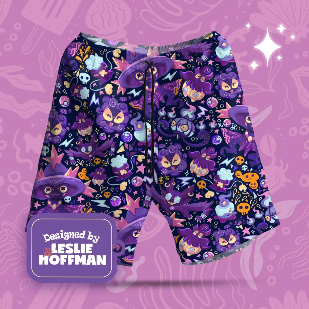 Mismagius Ghost Poké Shorts