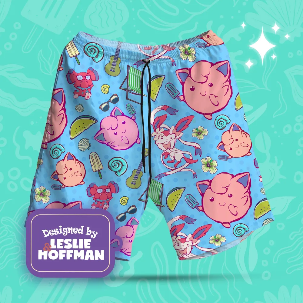 Jigglypuff Hawaii Poké Shorts